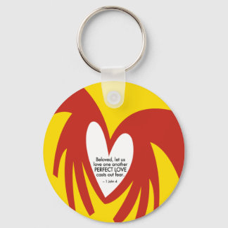 Llavero Love Casts Out Fear - keychain