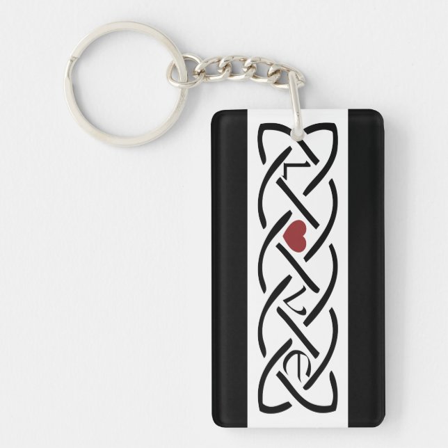 Llavero Love Celtic Knot (Frente)