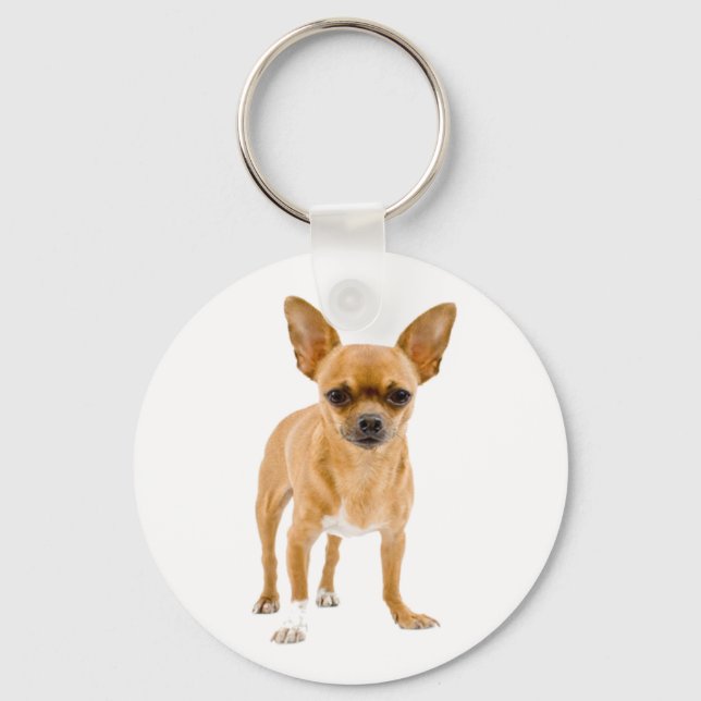 Llavero Love Chihuahua Puppy Dog Keychain (Anverso)