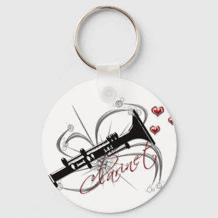 Llavero Love Clarinet