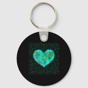 Llavero Love Earth Funny Earth's Day Save Our Planet Graph