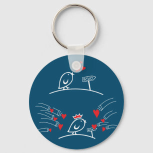 Llavero LOVE ECHO - Aves cómicas Tweetlercools 2