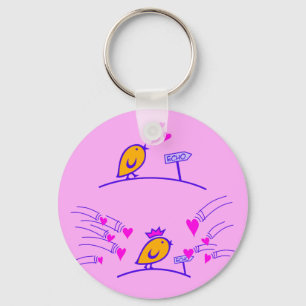 Llavero LOVE ECHO - Aves cómicas Tweetlercools 3