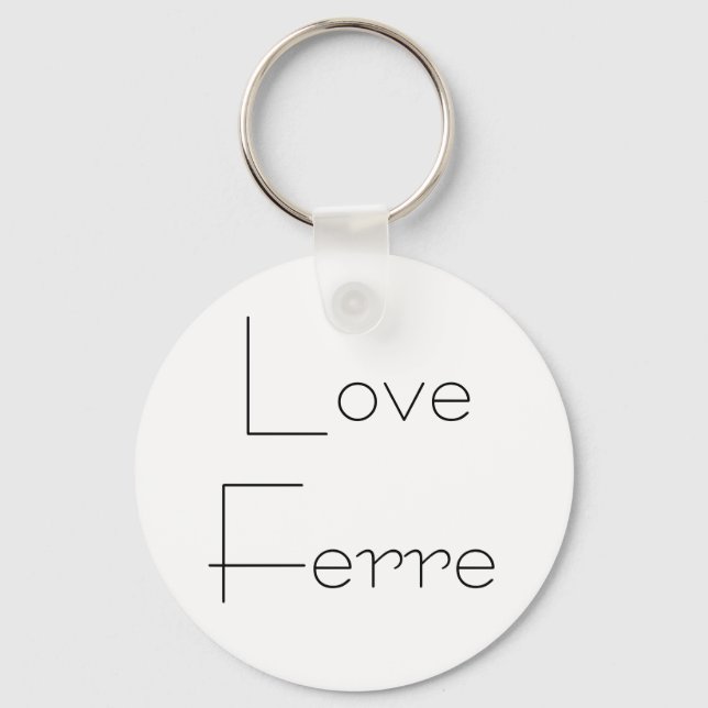 Llavero Love Ferre (Anverso)