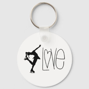 Llavero "Love Figure Skating" Key Chain