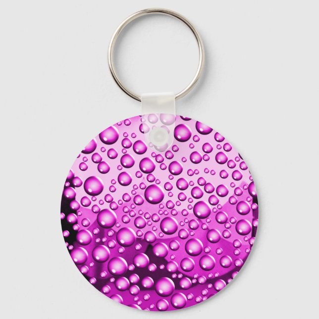 Llavero Love Flows,Purle_ (Anverso)