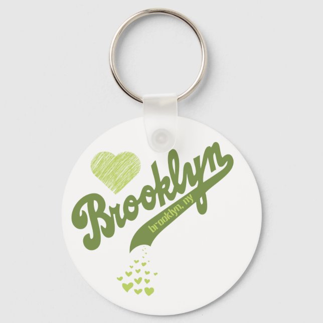 Llavero Love For Brooklyn 2 Keychain (Anverso)