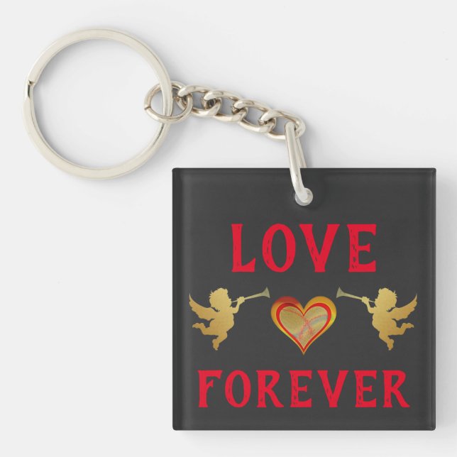 Llavero Love Forever Keychain (Frente)