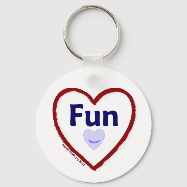 Llavero Love Fun (Anverso)