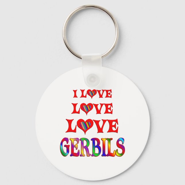 Llavero Love Gerbils (Anverso)