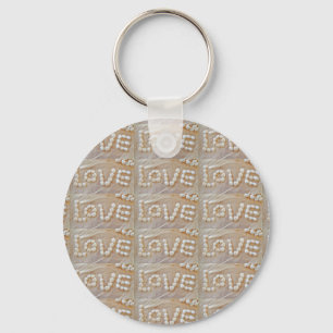 Llavero Love Heart Sea Shell Beach Hearts Seashells Summer