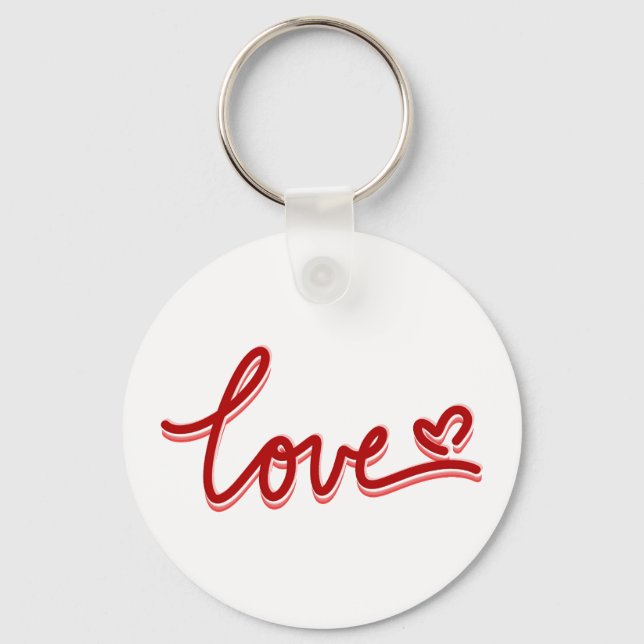 Llavero Love Heart Valentines (Anverso)