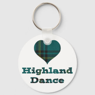Llavero Love Highland Dance