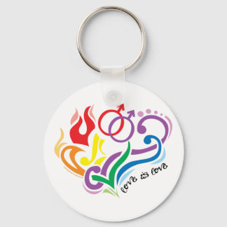Llavero Love Is Love: Gay