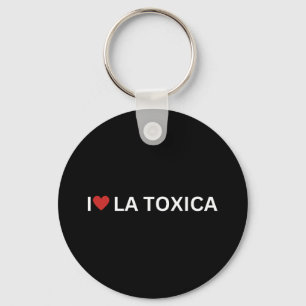Llavero Love La Toxica Y El Toxico Funny Pareja Hispana L