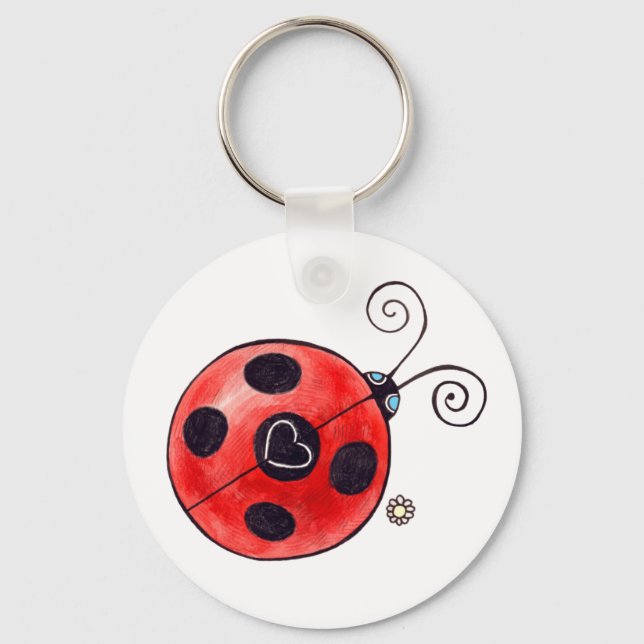 Llavero Love Ladybug Keychain (Anverso)