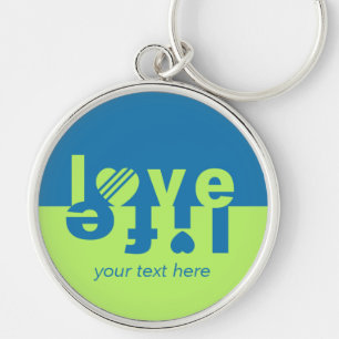 Llavero LOVE LIFE personalizado cadena de claves