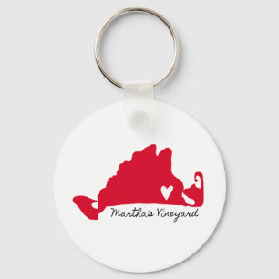 Llavero Love Martha's Vineyard Keychain