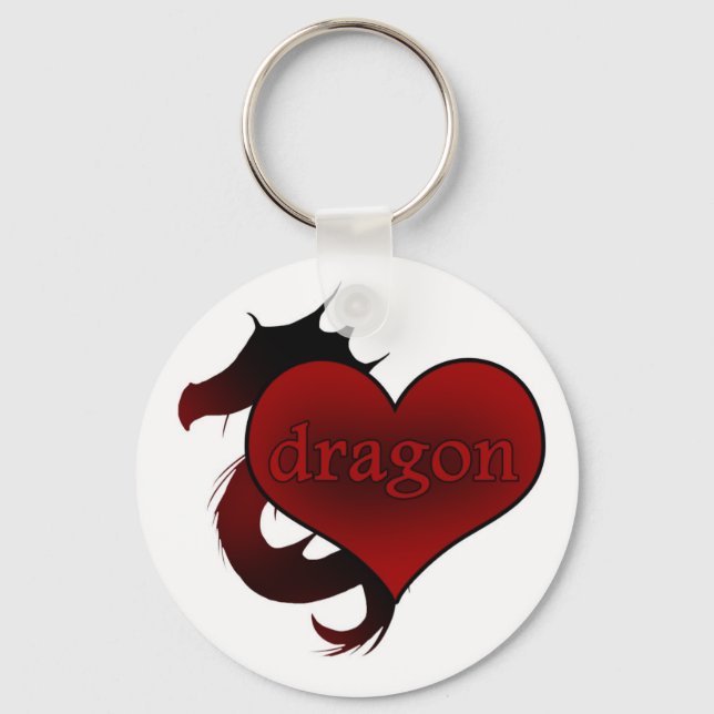 Llavero Love My Dragon Keychain (Anverso)