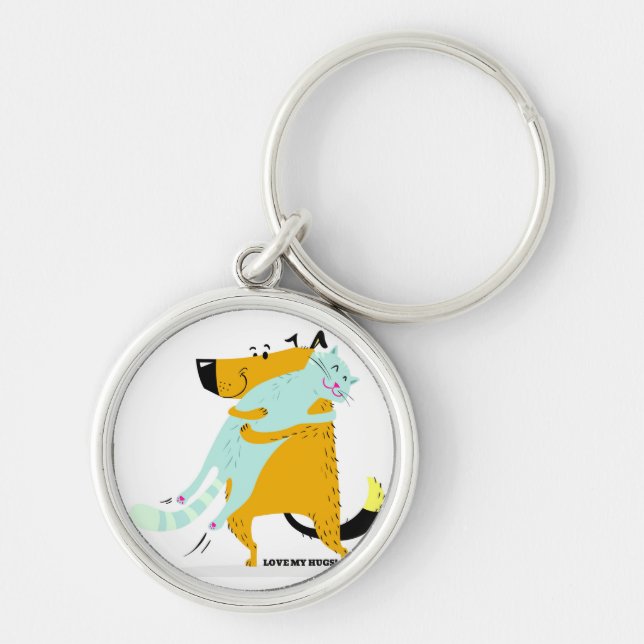 Llavero Love My Hugs Keychain (Frente)