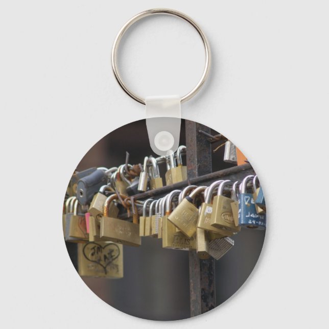 Llavero Love Padlocks, Praga (Anverso)