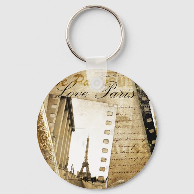 Llavero Love Paris Key Chain (Anverso)
