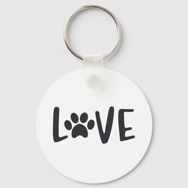 Llavero LOVE Paw (Anverso)