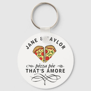 Llavero Love Pizza Personalizado