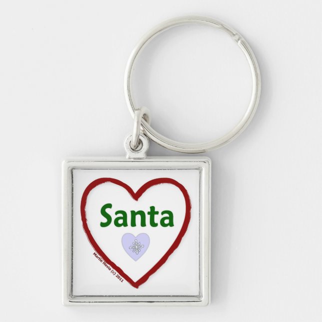 Llavero Love Santa (Frente)