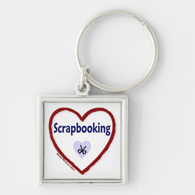 Llavero Love Scrapbooking (Frente)