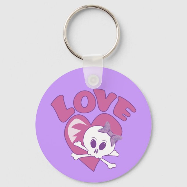 Llavero Love Skull (Anverso)