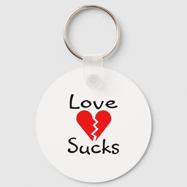 Llavero Love Sucks (Anverso)