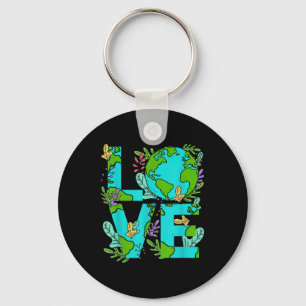 Llavero Love World - Protección Ambiental Día de la Tierra