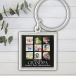 Llavero Love You Grandpa Beautiful Collage Photos<br><div class="desc">Diseño hermoso de Llavero fotográfico personalizado, ideal para regalar al abuelo, incluye una plantilla de 9 fotos para que usted comparta con el abuelo la frase "te amo abuelo" y los nombres de los nietos. Consejo Importante de la foto: Recorta tus fotos en cuadrados antes de subir asegurando que el...</div>