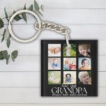Llavero Love You Grandpa Beautiful Collage Photos<br><div class="desc">Diseño hermoso de Llavero fotográfico personalizado, ideal para regalar al abuelo, incluye una plantilla de 9 fotos para que usted comparta con el abuelo la frase "te amo abuelo" y los nombres de los nietos. Consejo Importante de la foto: Recorta tus fotos en cuadrados antes de subir asegurando que el...</div>