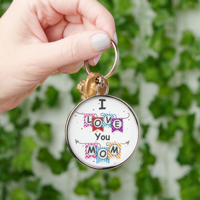 Llavero Love You Mom Keychain (Mano)