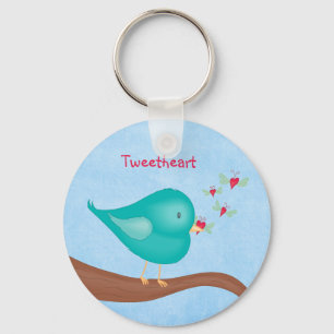 Llavero Lovebird que coge un Lovebug