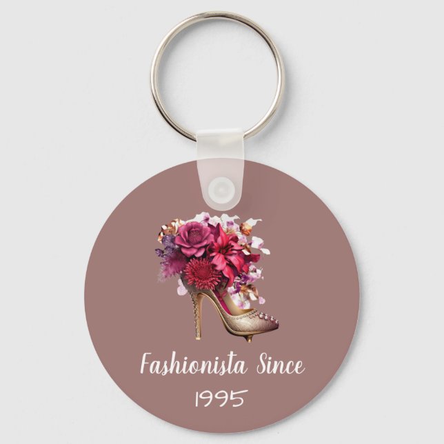 Llavero Lovely Purple High Heol Fashionista (Anverso)