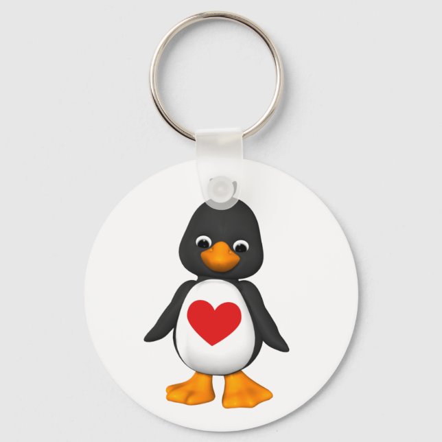Llavero Lovey the Penguin Keychain (Anverso)