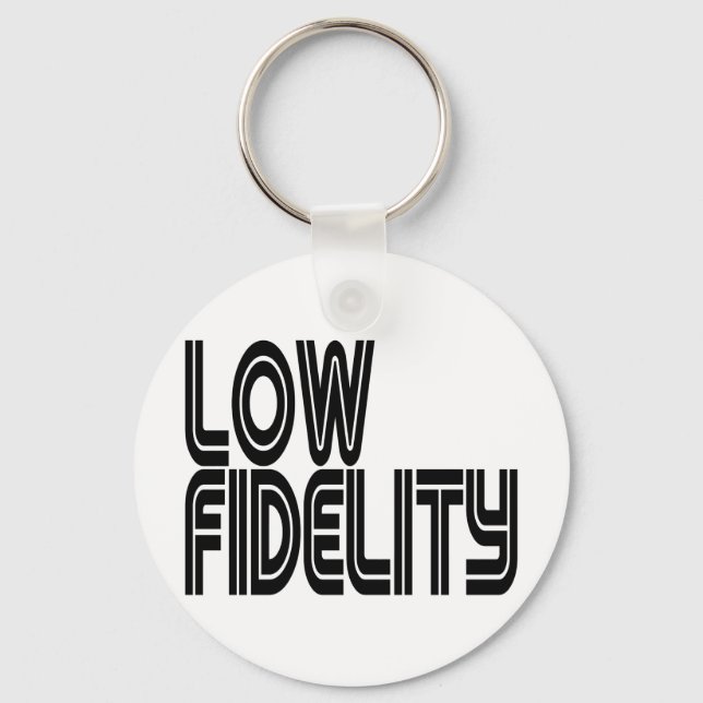 Llavero Low Fidelity (Anverso)