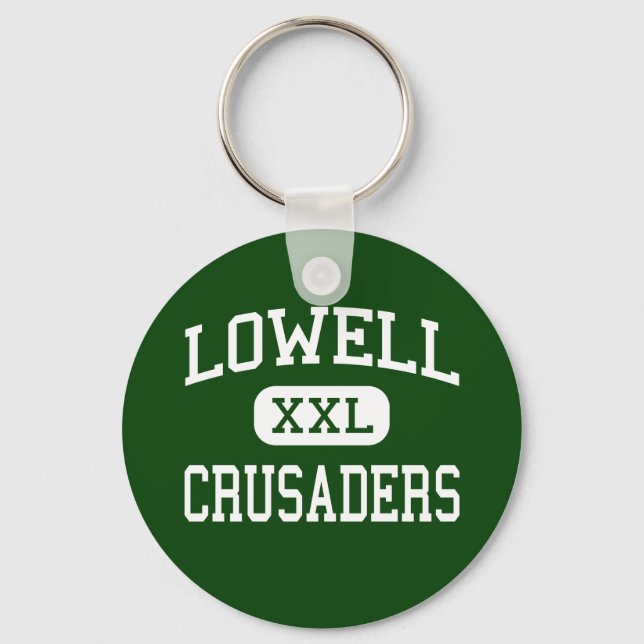 Llavero Lowell - Crusaders - Catholic - Lowell (Anverso)