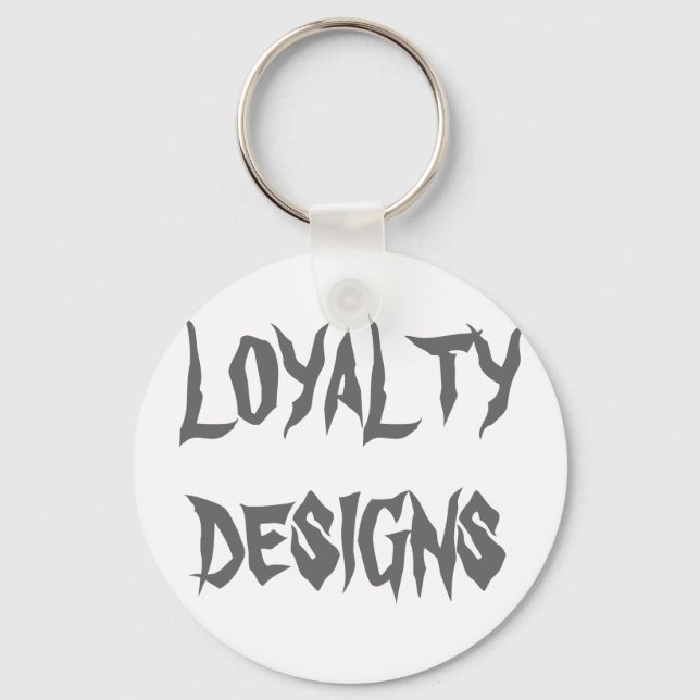 LLAVERO LOYALTY DISEÑA KEYCHAIN (Anverso)