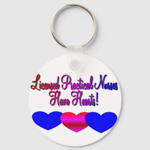 Llavero LPN "tienen corazones"---Regalos únicos de la