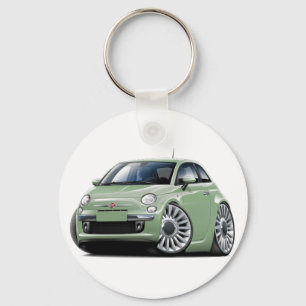 Llavero Lt Green Car de Fiat 500