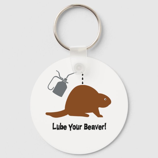 Llavero Lube Beaver (Anverso)