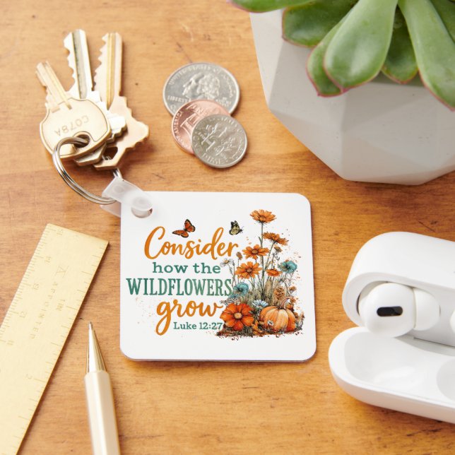 Llavero Lucas 12:27 (Escritorio )