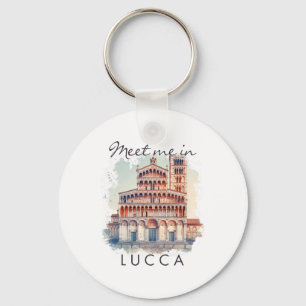 Llavero Lucca Italia Viajero Amante Viaje Aventura Encuént