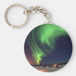 Llavero Luces boreales en el lago Bear