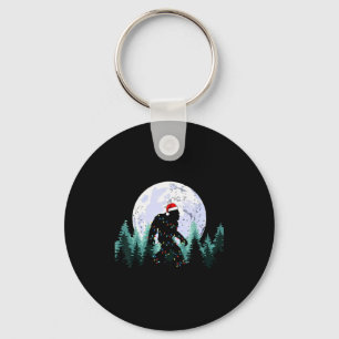 Llavero Luces de árbol de Navidad Bigfoot Sasquatch Divert