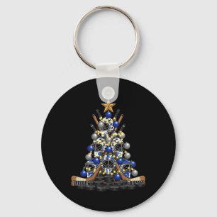 Llavero Luces de árbol de Navidad para jugador de hockey s